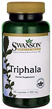Swanson Triphala Cleanse Detox GI Tract 500 mg 100 Capsules (Caps)