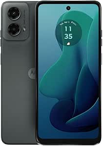 Motorola Moto G 5G 2024 (128GB, 4GB) 6.6", 50MP Dual Camera, Android 14 (Verizon Unlocked for T-Mobile, Metro, AT&T, Global) XT2417-1 (w/Fast Charging Cube, Sage Green) (Renewed)