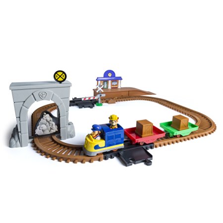 Paw Patrol, Adventure Bay Railway Track Set with Exclusive Vehicle, by Spin Master