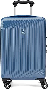 Travelpro Maxlite Air Hardside Expandable Suitcase, 8 Spinner Wheels, Lightweight Hard Shell Polycarbonate Suitcase, Ensign Blue, Compact Carry On 56x36x23 cm