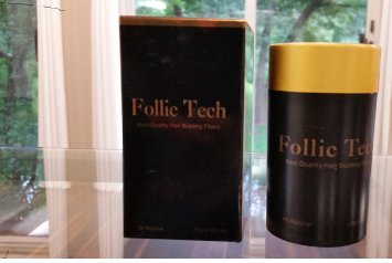 Follic Tech Hair Building Fibers 110 G Not 100 Highest Grade Refill That You Can Use for Your Bottles from Competitors Like Toppik®, Xfusion®, Miracle Hair® Made In The USA not China! (Empty Shaker)