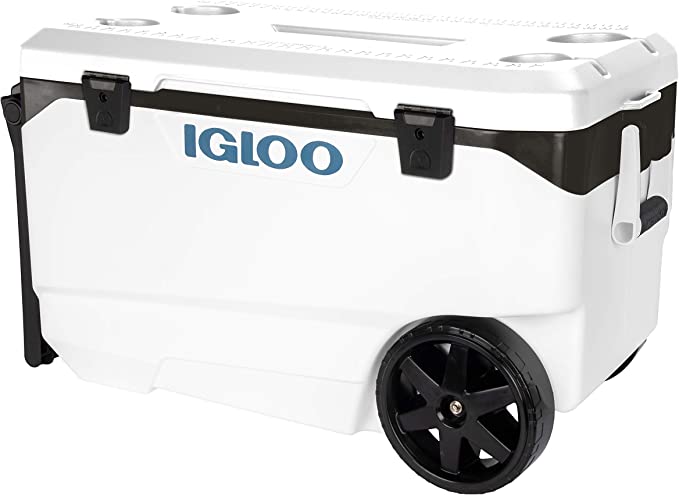 Igloo Marine Flip and Tow - White, 90 qt Roller