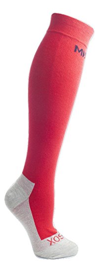 MDSOX Graduated Compression Socks, Red, Large