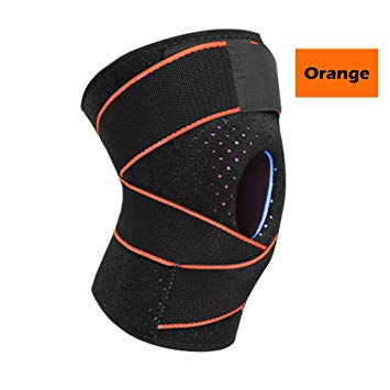 JJ Russell -Best Knee Brace Support Compression in Dual Sided Stabilizers and Open Patella Gel Pads for Arthritis, Sprain, ACL,MCL,LCL,Tendinitis, Meniscus Tear in Recovery or Injury Prevention.