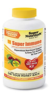 SuperNutrition Super Immune Multivitamin, 240 Count