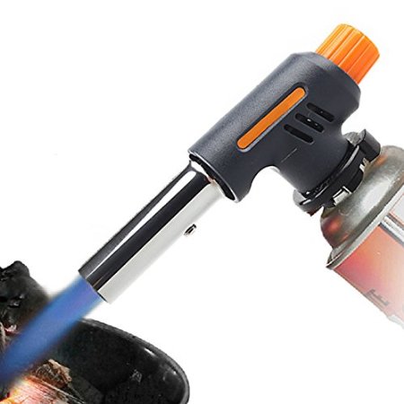 Wealers Multi Purpose Compact Design Gas Torch for Camping Welding BBQ Outdoor Gas Bottle Not Included