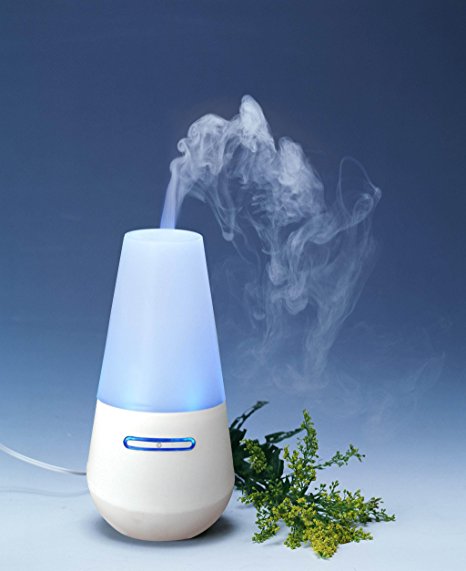 Ultransmit No8 Aromatherapy Diffuser - Ultrasonic Mini Humidifier & Aroma Diffuser (White)