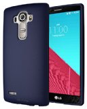 LG G4 Case Diztronic Full Matte Soft Touch Slim Fit Flexible TPU Case for LG G4 - Navy Blue - LG4-FM-BLUE