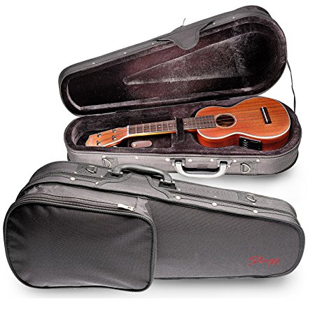 Stagg 17671 Baritone Ukulele Lightweight Case - Black