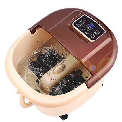 ACEVIVI Foot Spa Bath Motorized Massager with Heat and Massage and Jets, Adjustable Time & Temperature, Relaxing w/o Noise