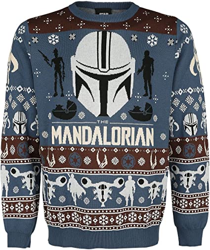 Star Wars The Mandalorian - Bounty Hunter Männer Weihnachtspullover Multicolor