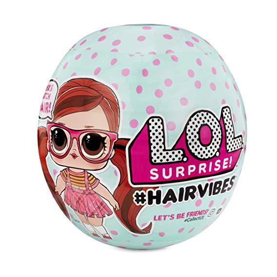 L.O.L. Surprise! #Hairvibes Dolls with 15 Surprises & Mix & Match Hairpieces