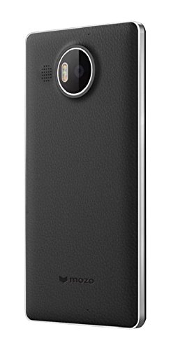 Mozo Microsoft Lumia 950 XL Qi Wireless Charging Back Cover Case with NFC - BlackSilver