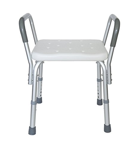 MedMobile® Heavy Duty Bath Bench with Removable Armrests