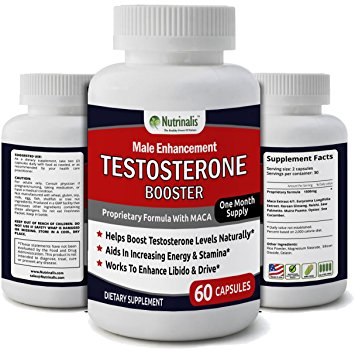 Male Enhancement Testosterone Booster With Maca ★ Helps To Naturally Increase Testosterone★ Helps Increase Libido, Stamina & Endurance