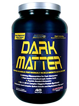 MHP Dark Matter Post-Workout Muscle Growth Accelerator, Fruit Punch, 3.22 Pound