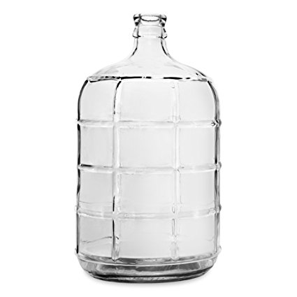 3 Gallon Round GLASS Carboy with 30mm cork finish or 55mm Push Cap Home Brew