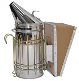 New Bee Hive Smoker Stainless Steel wHeat Shield Beekeeping Equipment from VIVO BEE-V001