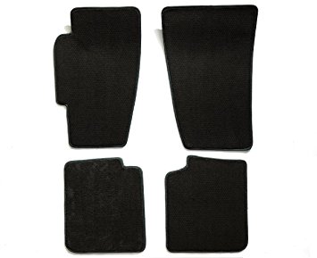 Premier Custom Fit 4-piece Set Carpet Floor Mats for Chevrolet HHR (Premium Nylon, Black)