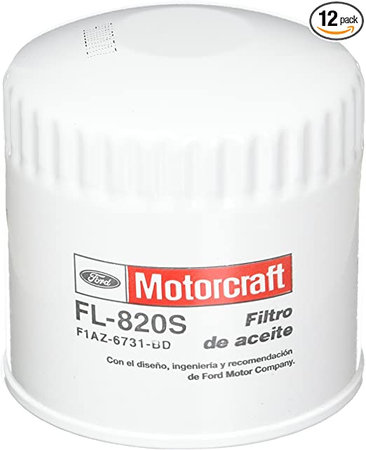 Motorcraft FL820SB12-12PK Oil Filter (Fleet Pack)