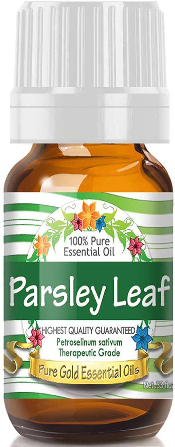 Pure Gold Parsley Leaf Essential Oil, 100% Natural & Undiluted, 10ml