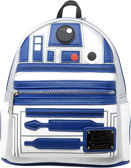 Loungefly x Star Wars R2D2 Applique Mini Backpack