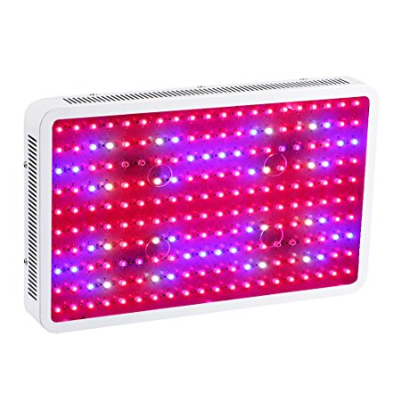TOPL 2000W Double Chip LED Grow Light, Full Spectrum with UV/IR Light Lamp, for Greenhouse Indoor Hydroponics Plant Growing Flowering