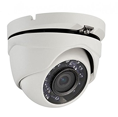 LTS Platinum 2MP 1080p HD-TVI Eyeball IR Turret Camera: 2.8mm, WDR, White, 65 ft Infrared, IP66, 12v DC, ICR, OSD/UTC, 3yr