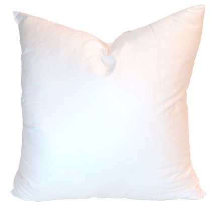 Pillowflex Synthetic Down Pillow Inserts for Shams Aka Faux  Alternative 20 Inch by 20 Inch