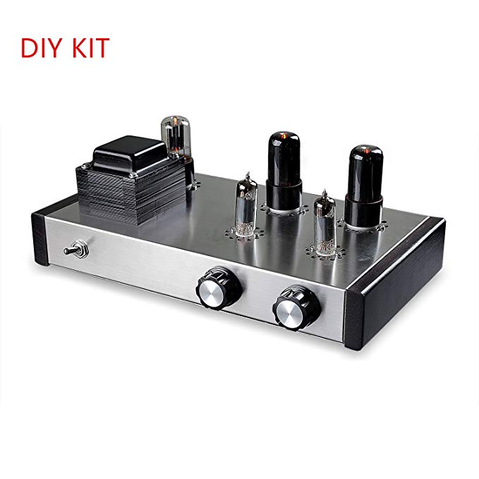 Nobsound 6J4 6P6P Vacuum Tube Pre-Amplifier Stereo HiFi Preamp DIY Kit 1Set