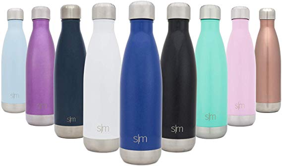 Simple Modern Vacuum Insulated Double-Walled Wave Water Bottle