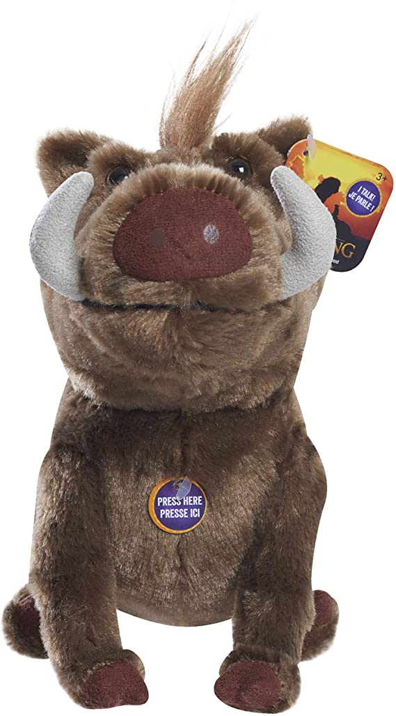 Lion King Live Action 7" Bean Plush - Pumbaa