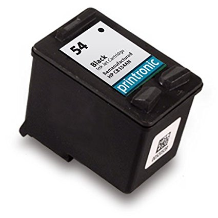 Printronic Remanufactured Ink Cartridge Replacement for HP 54 CB334AN (1 Black)