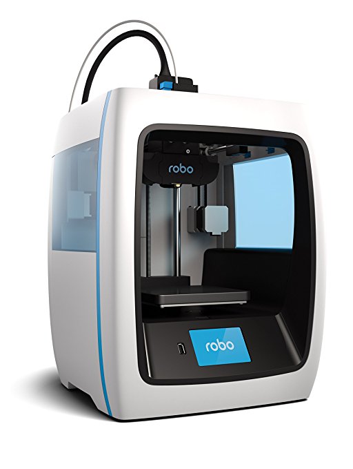 Robo C2 Compact Smart 3D Printer with Wi-Fi — 5 x 5 x 6"