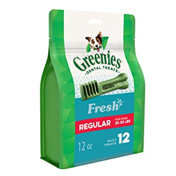 Greenies Mint Treats for Dogs - Regular - 12oz