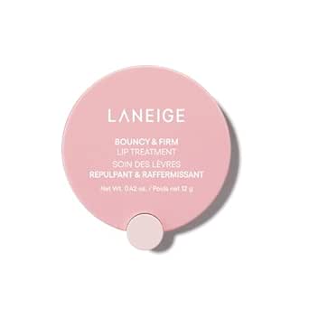 LANEIGE Bouncy & Firm Lip Treatment: Peony, Collagen Complex, Hydration, Visibly Firm & Plump, Ceramide Capsules, 5D Hyaluronic Acid