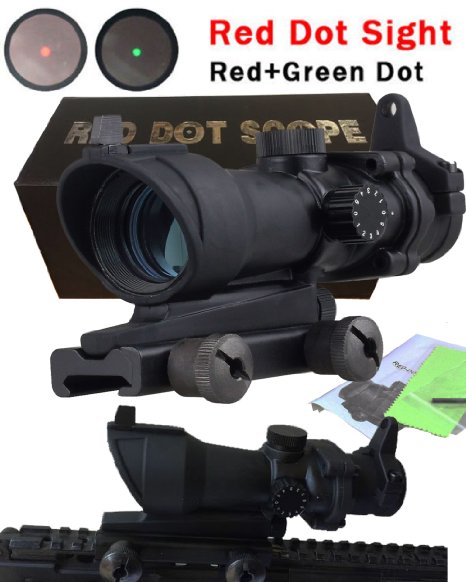 LedsniperTactical Holographic 1x32 Illumination Project Red Green Dot Rifle Sight Scope
