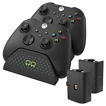 Venom Twin Charging Dock with 2X Rechargeable Battery Packs - (Xbox Series X and S, Xbox One) - Black