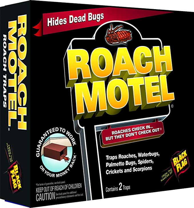 Black Flag Roach Motel Traps, 2-Count