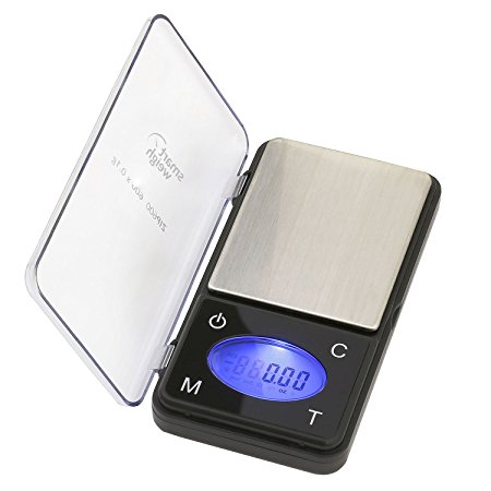 Smart Weigh ZIP600 Ultra Slim Digital Pocket Scale with Counting Feature, 600 by 0.1-Gram