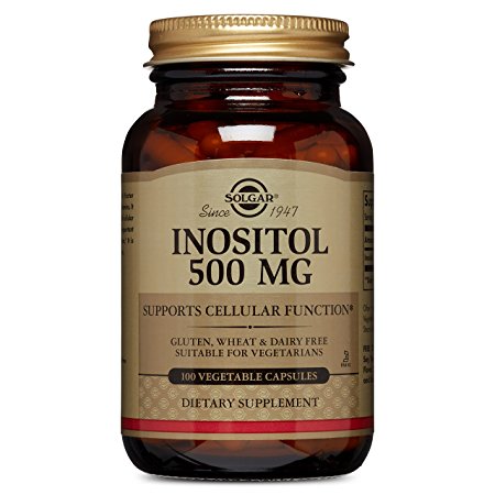 Solgar - Inositol, 500 mg, 100 veggie caps [Health and Beauty]