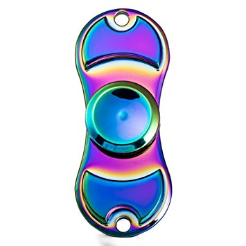 Walwh Colourful Aluminum Alloy Hand Spinner EDC Fidget Toy Stress Reducer
