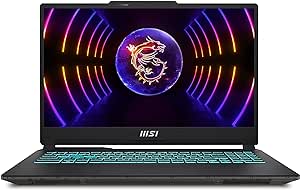 MSI 2023 Cyborg 15.6" 144HZ FHD Gaming Laptop Computer- 13th Gen Intel Core i7-13620H - GeForceRTX 4050-32GB DDR5 RAM - 1TB NVMe SSD - Win11 Pro, 4in1 Gaming Bundle