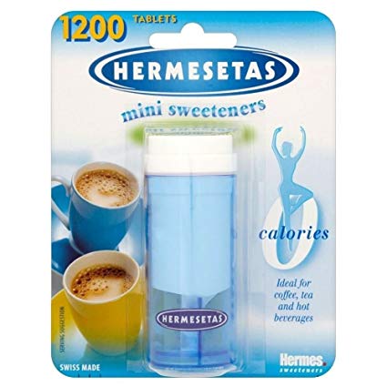 Hermesetas Mini Sweeteners (1200 per pack) - Pack of 2