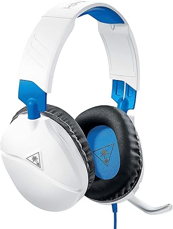 Turtle Beach Recon 70P Bianco Cuffie Gaming - PS5, PS4, Xbox Series S/X, Xbox One, Nintendo Switch e PC