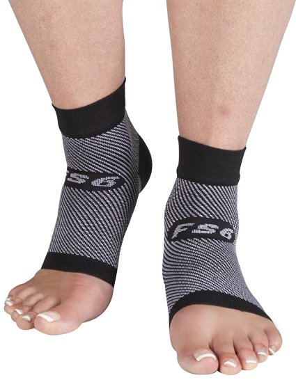 OrthoSleeve FS6 Compression Foot Sleeve Pair