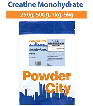 Powder City Micronized Creatine Monohydrate Powder (1 Kilogram)