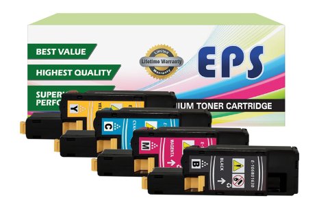 EPS Replacement Toner Cartridges For Dell C1660 C1660W C1660cnw Color set - KCMY