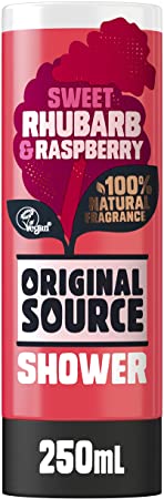 Original Source Rhubarb and Raspberry Shower Gel, 250 ml