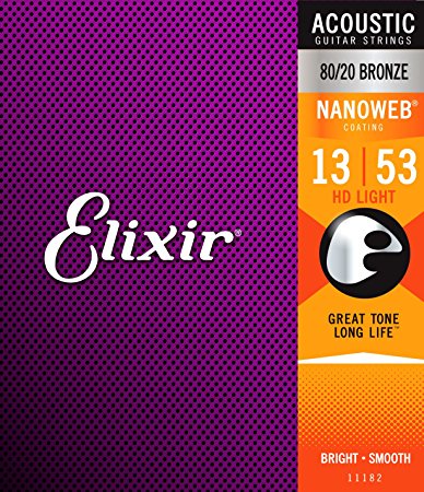 Elixir 11182 Acoustic Guitar Strings